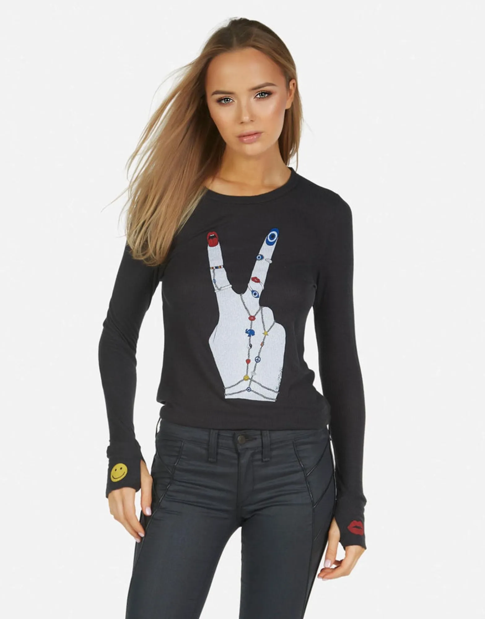 Store Mckinley Peace Hand Elements Women Long Sleeve