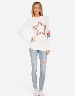 Flash Sale Mckinley Rainbow Lightning Star Women Long Sleeve