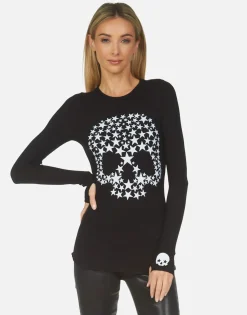 Clearance Mckinley Star Skull Women Long Sleeve