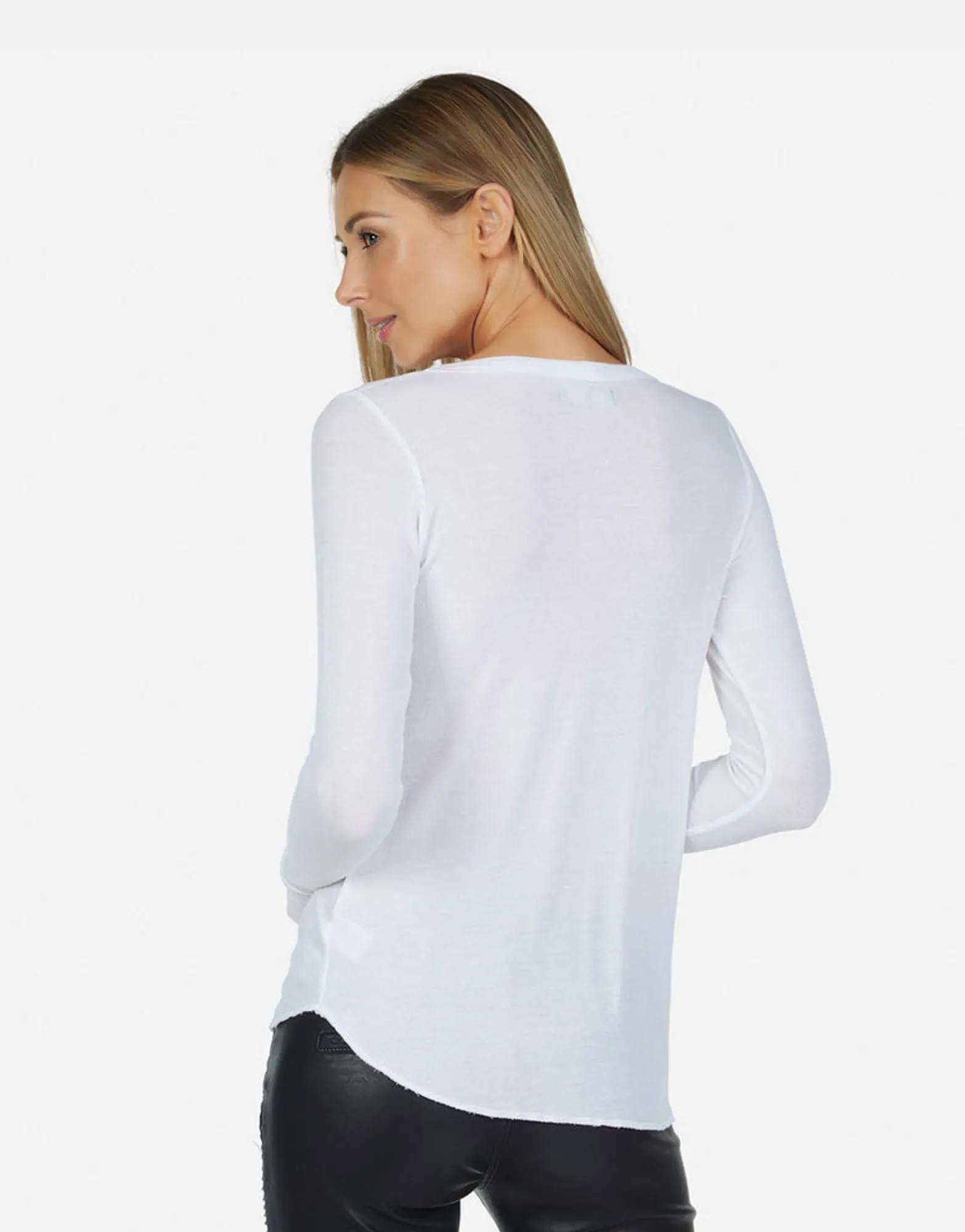 Clearance Mckinley X Black Foil Lip Women Long Sleeve