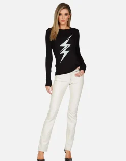 Flash Sale Mckinley X Cracked Lightning Bolt Women Long Sleeve