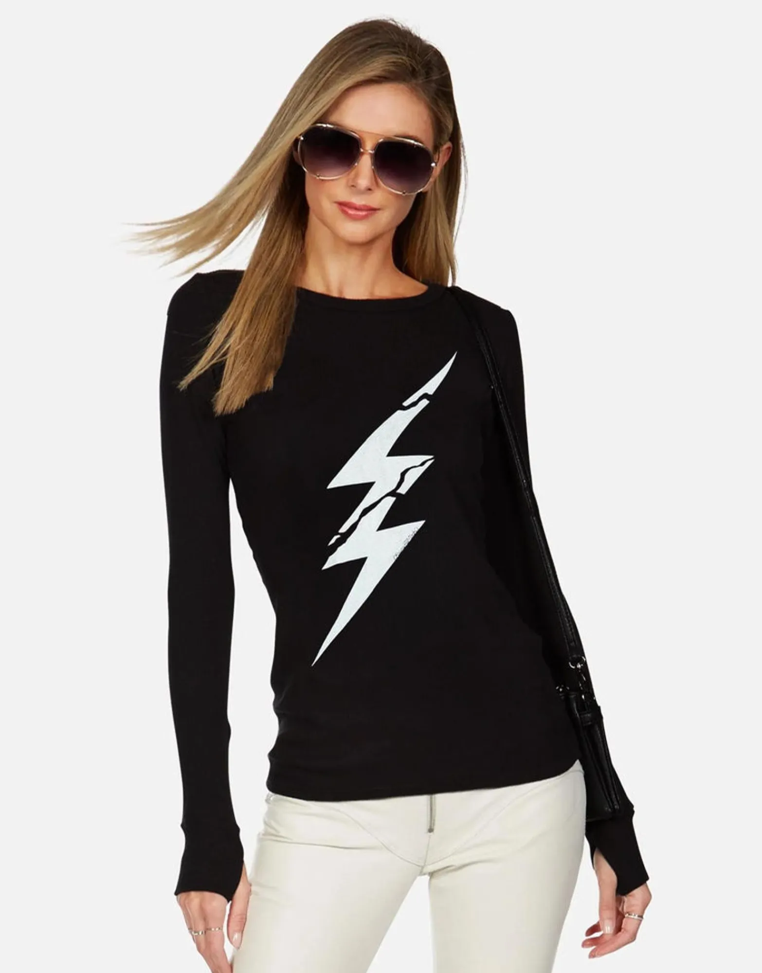 Flash Sale Mckinley X Cracked Lightning Bolt Women Long Sleeve