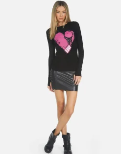 Shop Mckinley X Pink Boxing Glove Women Long Sleeve