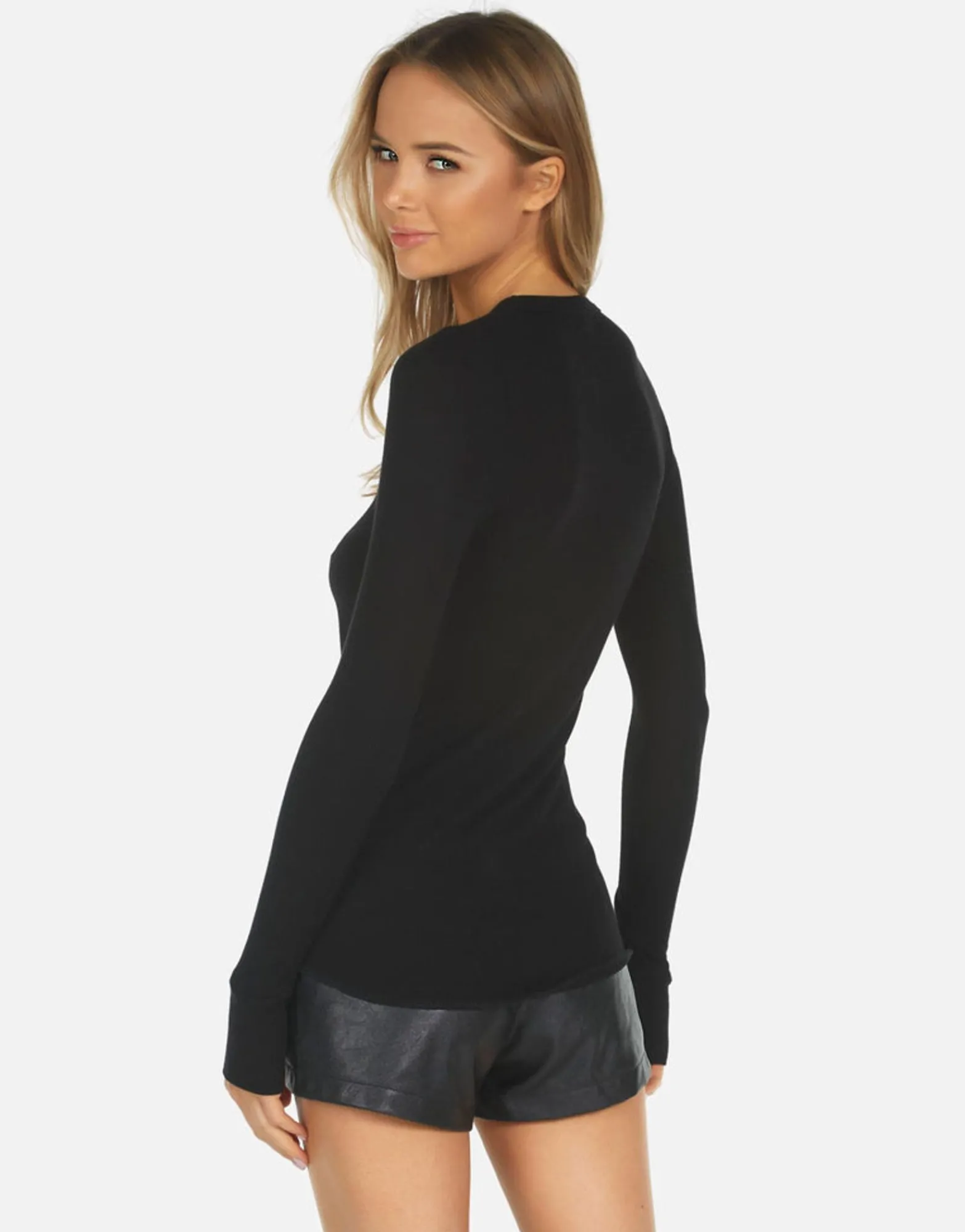 Store Mckinley X Text Happy Face Women Long Sleeve