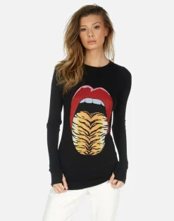 Best Sale Mckinley X Tiger Tongue Women Long Sleeve