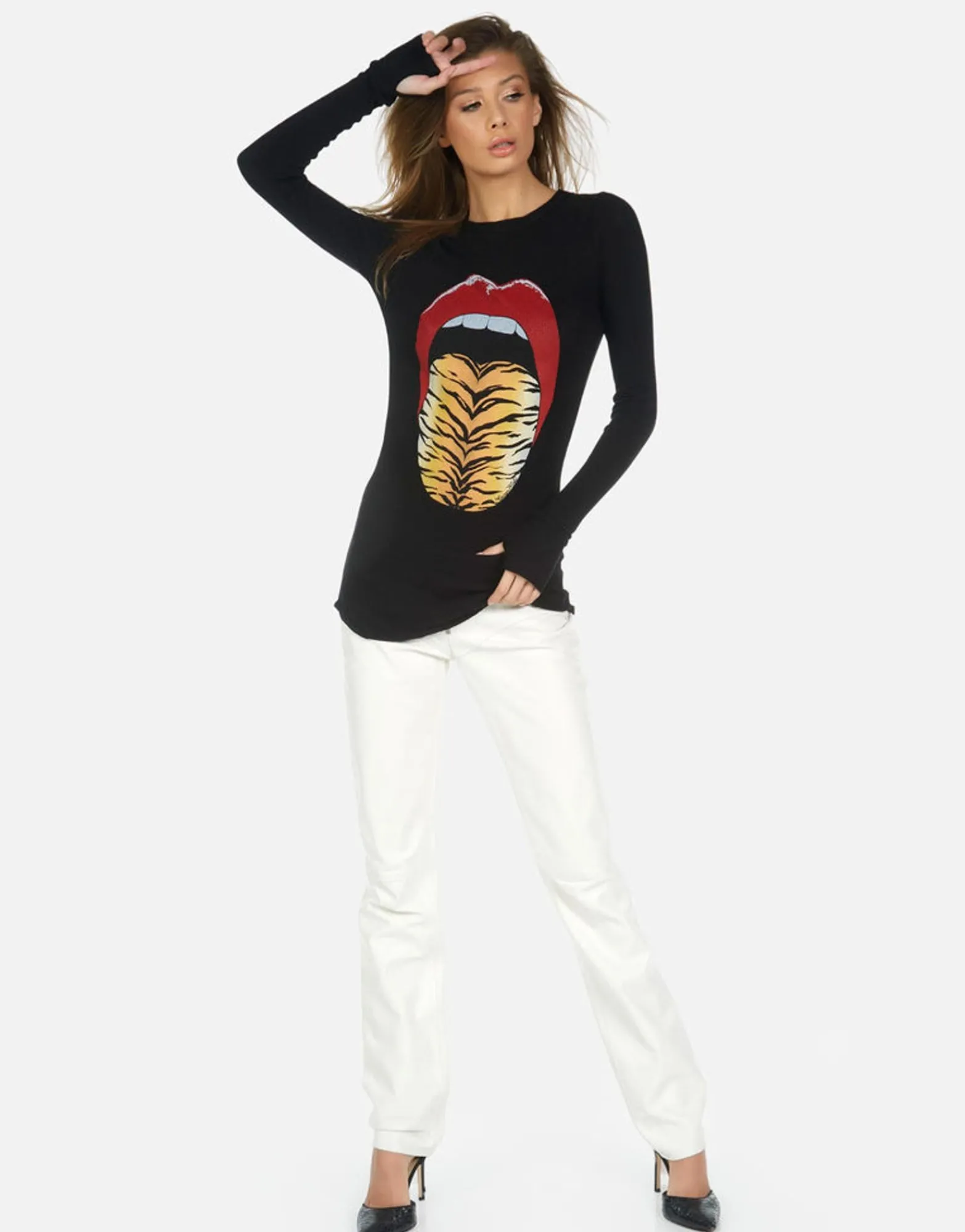 Best Sale Mckinley X Tiger Tongue Women Long Sleeve