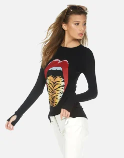 Best Sale Mckinley X Tiger Tongue Women Long Sleeve