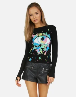 Sale Mckinley X Watercolor Eye Women Long Sleeve