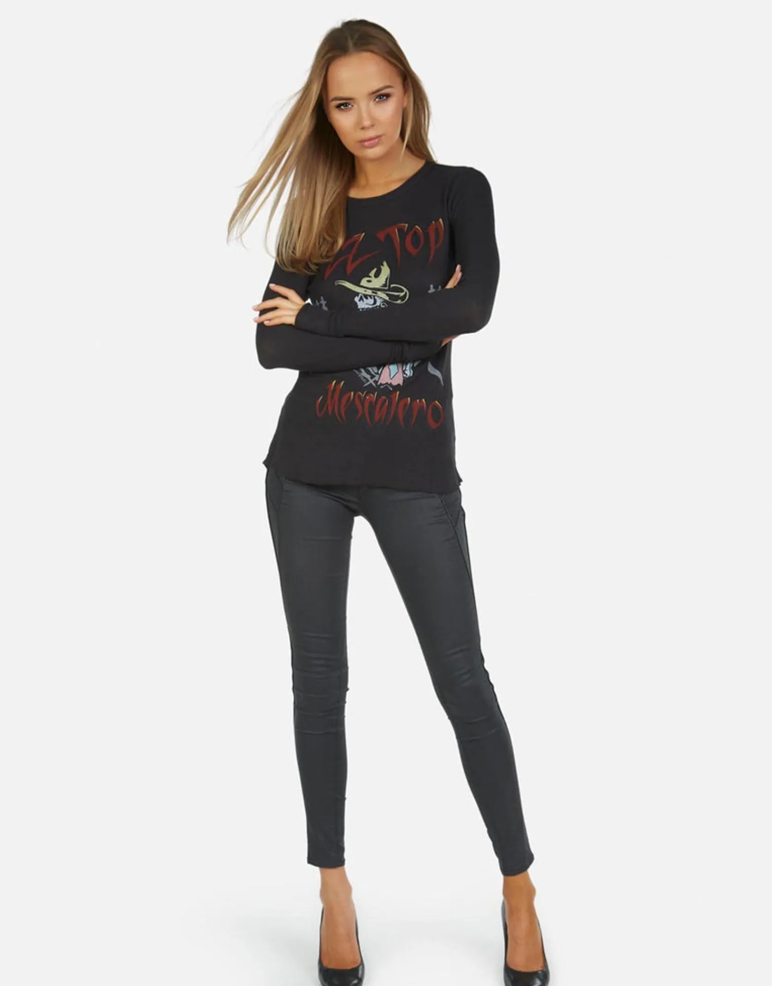 Clearance Mckinley Zz Top Women Long Sleeve