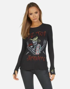 Clearance Mckinley Zz Top Women Long Sleeve