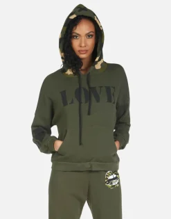 New Melanie Camo Lip Women Hoodies