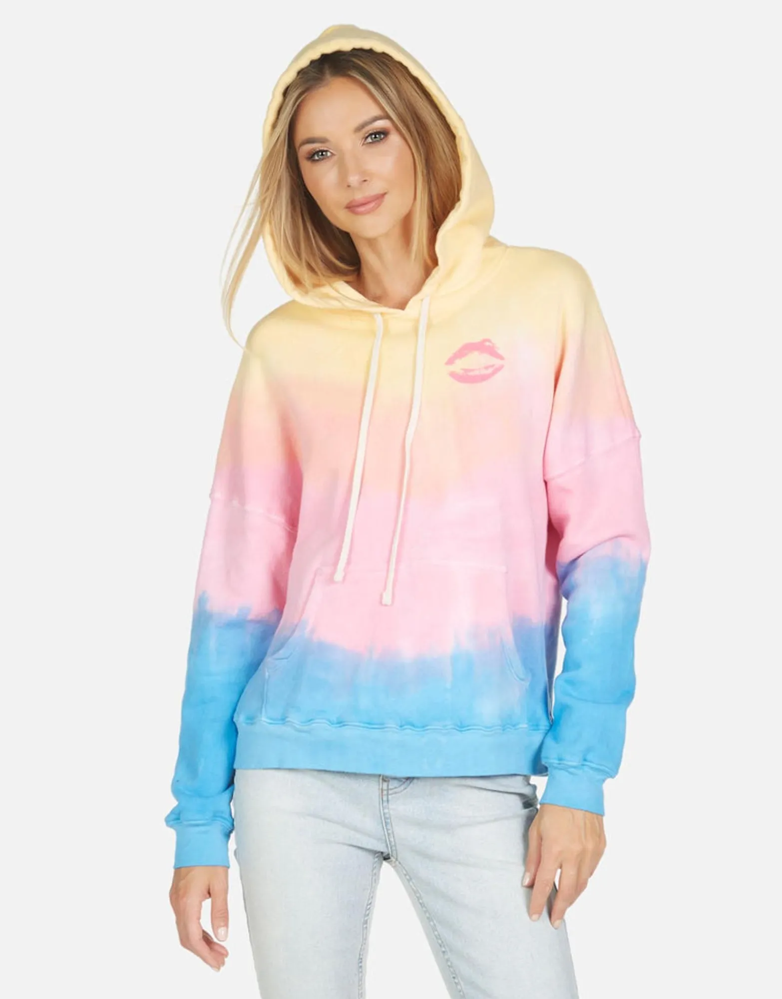 Discount Melanie Watercolor Eye Women Hoodies
