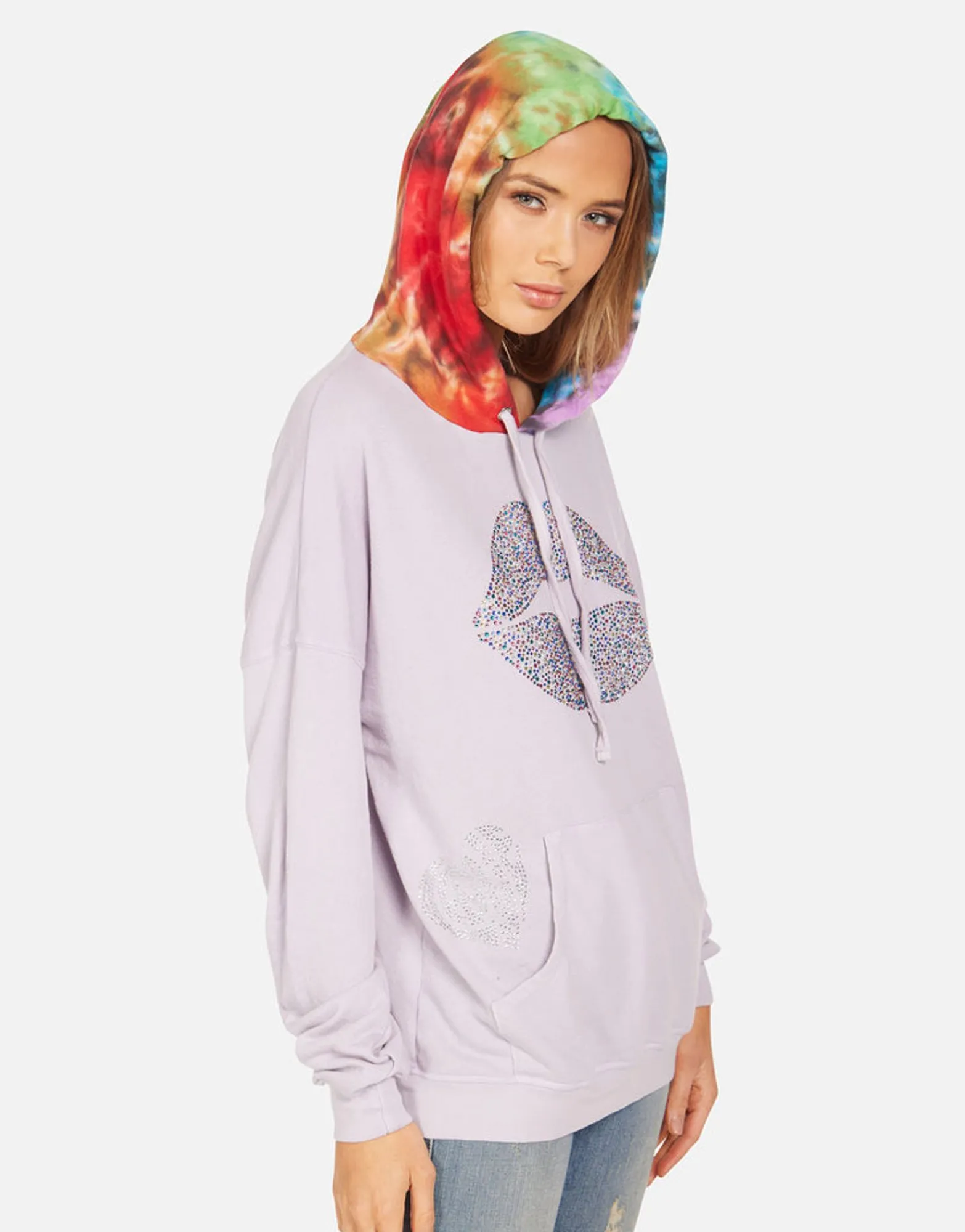 Fashion Melanie X Crystal Sprinkle Lip Women Hoodies