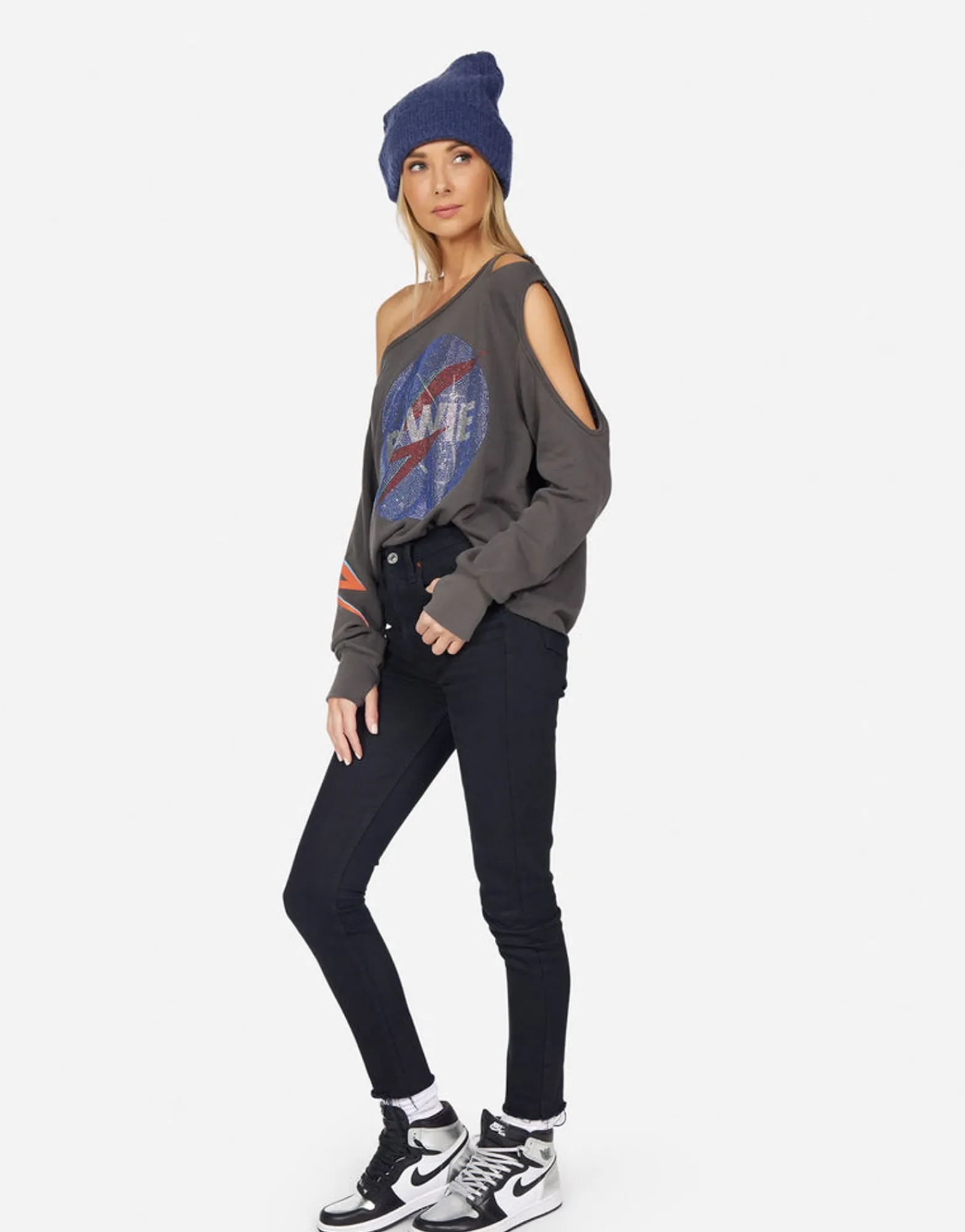 Discount Mercedes Crystal Bowie Space Women Long Sleeve