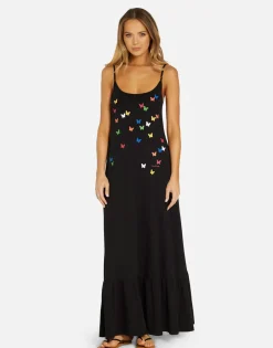 New Mini Butterflies Maxi Dress In | Beatrix By Women Dresses