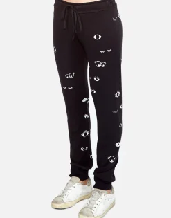 Best Sale Mini Glam Eyes Lounge Sweatpant In | Jess By Women Long Sweatpants