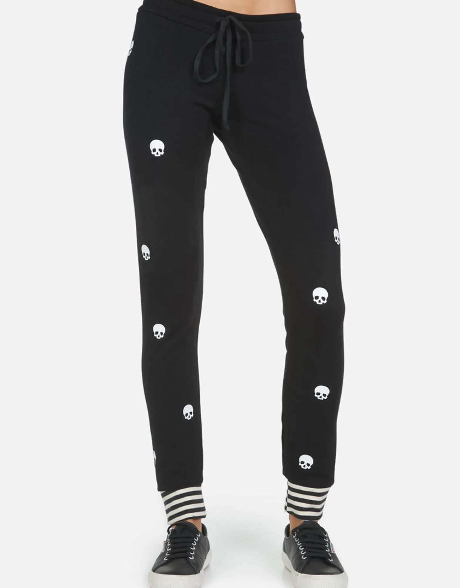 Online Mini Skulls Lounge Sweatpant W/ Stripe Cuff | Shawna By Women Long Sweatpants