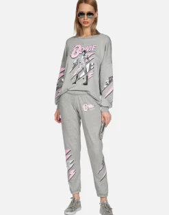 Store Minnie Mouse L/S Boyfriend Pullover | Sierra By Women Long Sleeve