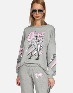 Store Minnie Mouse L/S Boyfriend Pullover | Sierra By Women Long Sleeve