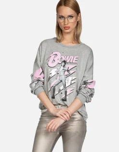 Store Minnie Mouse L/S Boyfriend Pullover | Sierra By Women Long Sleeve
