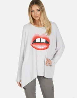 Best Sale Mira Gap Tooth Lip Women Long Sleeve