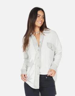 Best Sale Miranda Crystal Multi Stars Women Long Sleeve