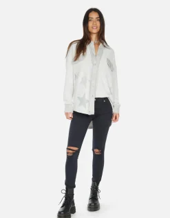 Best Sale Miranda Crystal Multi Stars Women Long Sleeve