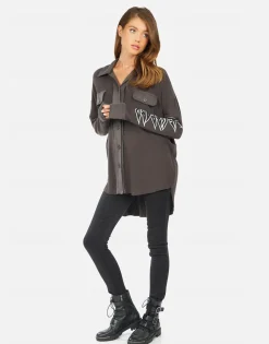Cheap Miranda Tiger Def Leppard Women Long Sleeve