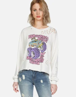 Store Monster Truck Guy L/S Pullover | Lee By Women Long Sleeve