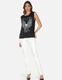 Best Sale Moshi Eagle Boyfriend Tank | Kel By Women Tanks