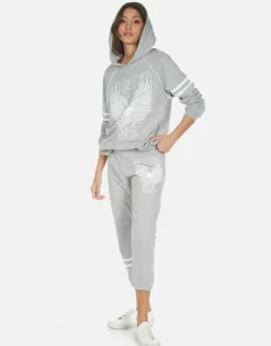 Flash Sale Moshi Eagle Crop Sweatpant | Alana By Women Crop Sweatpants