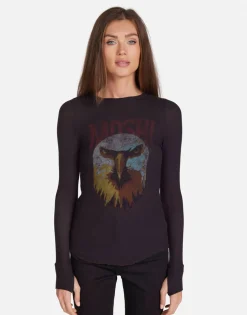 Fashion Moshi Eagle Head Fitted Thermal In | Mckinley By Women Long Sleeve