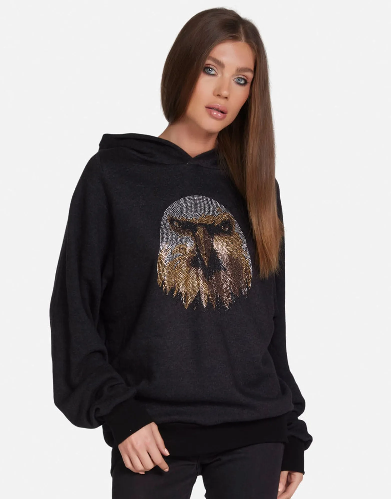 Discount Moshi Eagle Head Hoodie In | Trina By Women Long Sleeve