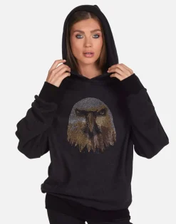 Discount Moshi Eagle Head Hoodie In | Trina By Women Long Sleeve