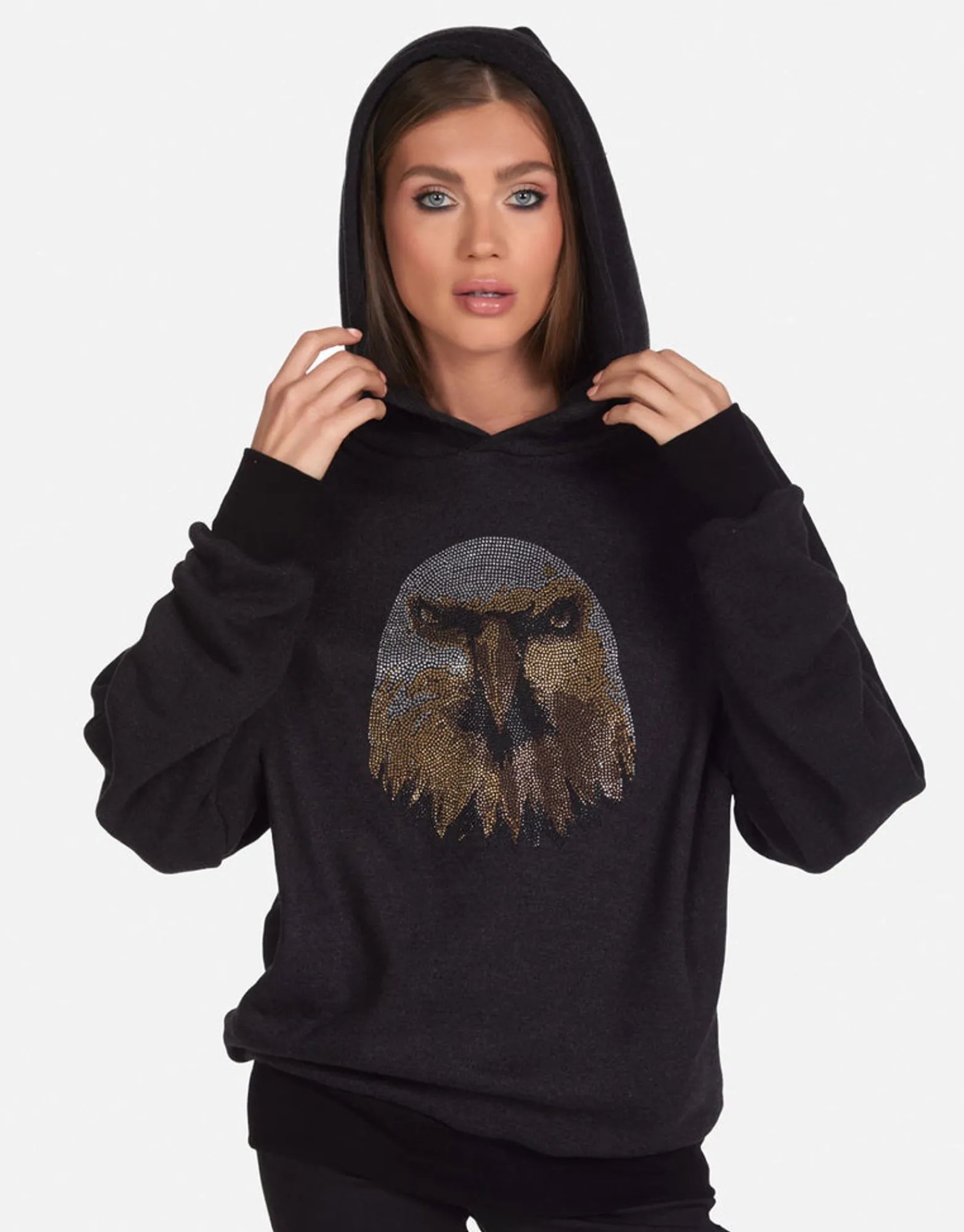 Discount Moshi Eagle Head Hoodie In | Trina By Women Long Sleeve
