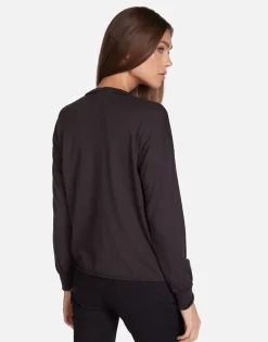 Store Moshi Eagle Head L/S Distressed Top In | Luella By Women Long Sleeve