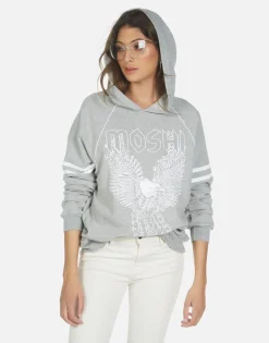 Cheap Moshi Eagle Pullover Hoodie | Davina By Women Hoodies