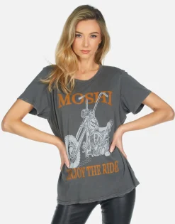 Online Moshi Ride S/S Boyfriend Tee | Wolf By Women Short Sleeve