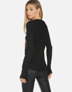 New Motley Crue Shout At The Devil Thermal Tee By Women Long Sleeve