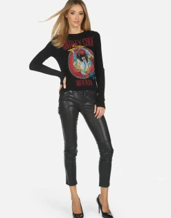 New Motley Crue Shout At The Devil Thermal Tee By Women Long Sleeve