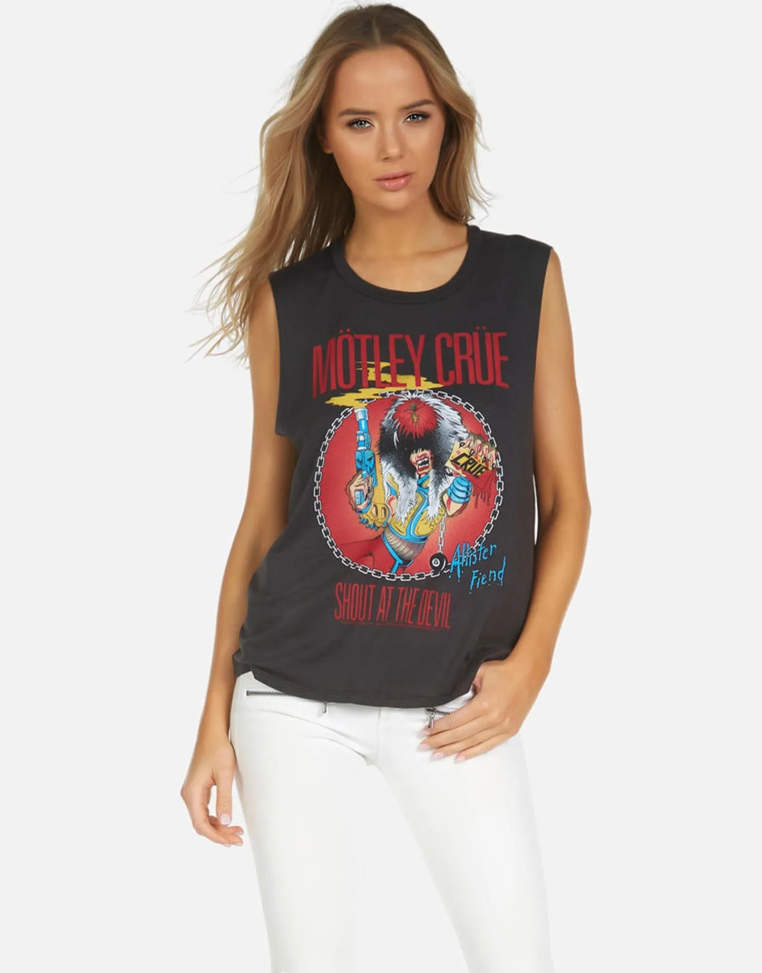 Hot Motley Crue Shout At The Devil Muscle Tank | Kel X By Women Tanks