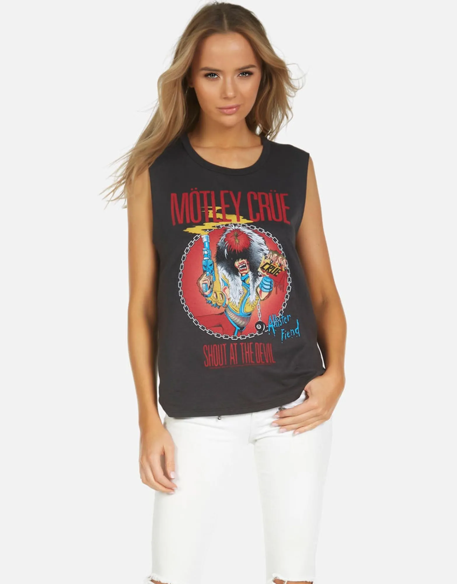 Hot Motley Crue Shout At The Devil Muscle Tank | Kel X By Women Tanks