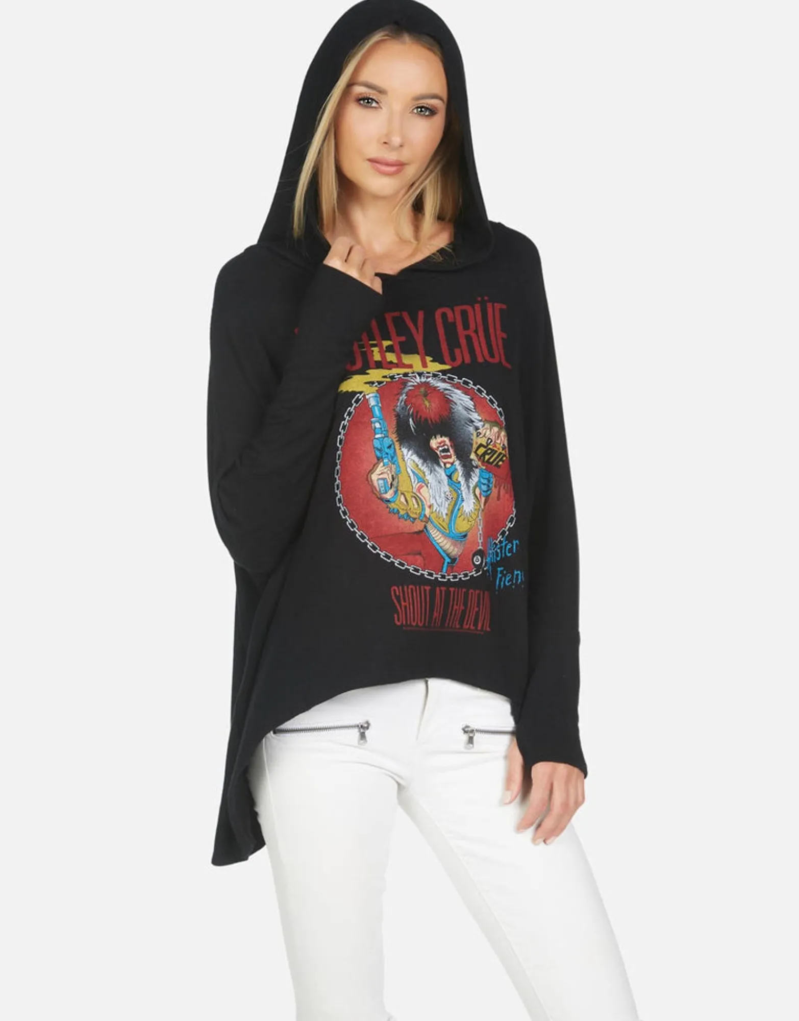 Flash Sale Motley Crue Shout At The Devil Hoodie | Wilma X By Women Hoodies
