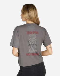 Best Motley Crue Theater Crop Tee In | Rue By Women Short Sleeve