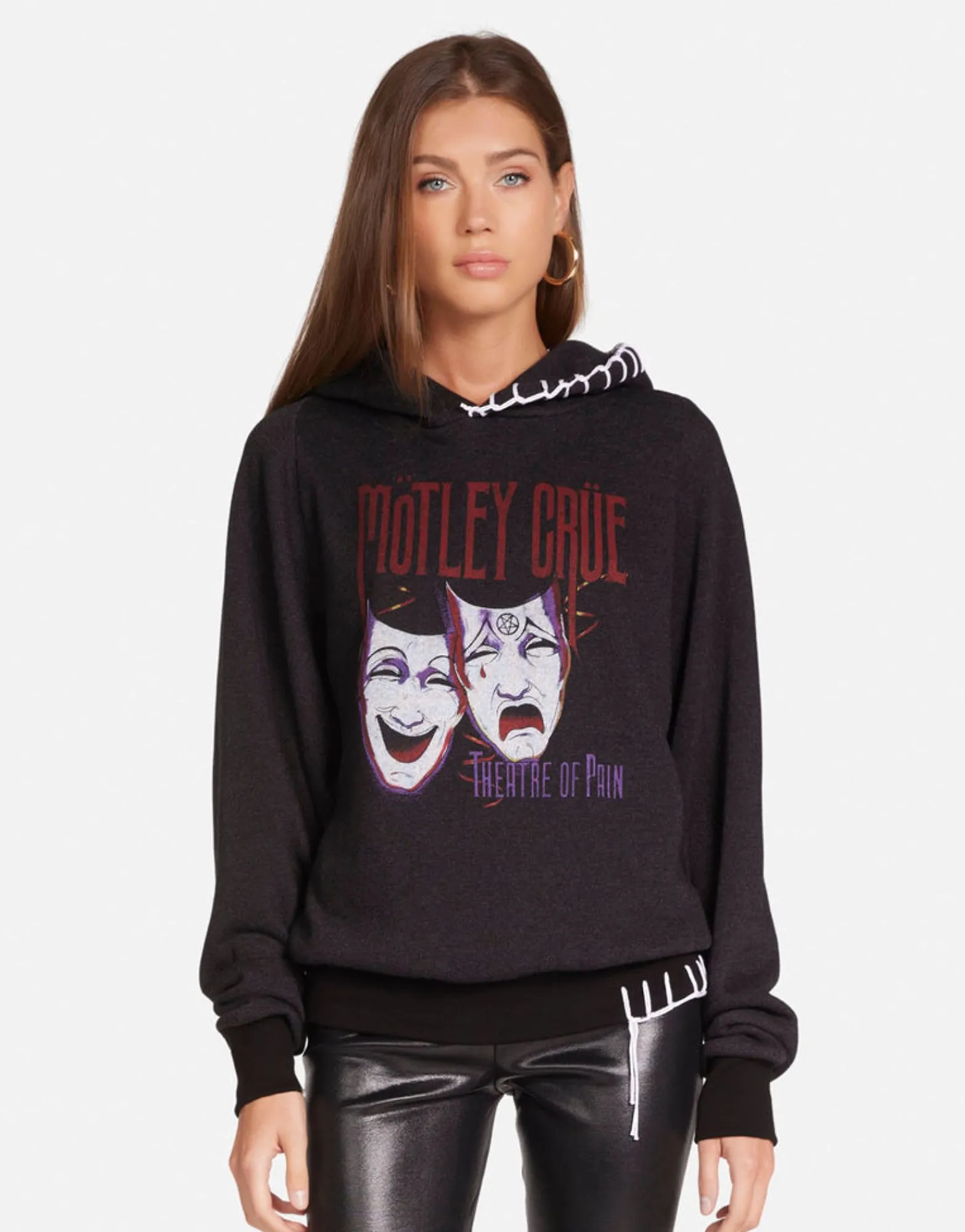 Clearance Motley Crue Theater Hoodie In | Trina By Women Hoodies