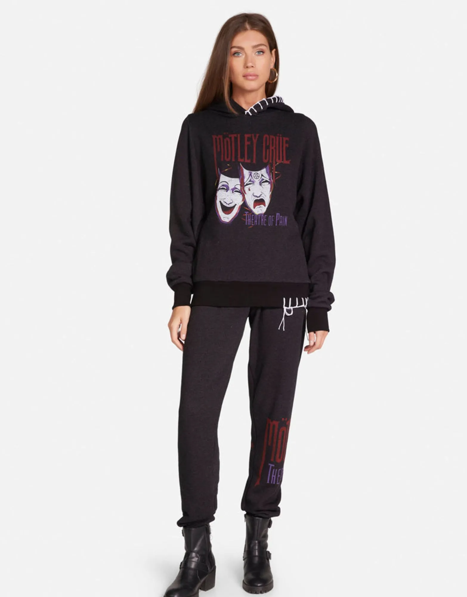 Clearance Motley Crue Theater Hoodie In | Trina By Women Hoodies