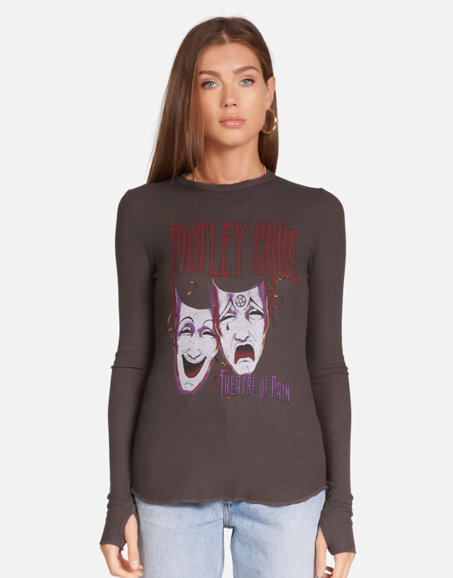 Sale Motley Crue Theater Thermal | Mckinley By Women Long Sleeve
