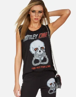 Outlet Motley Crue Too Fast For Love Scoop Neck Muscle Tank | Women Tanks