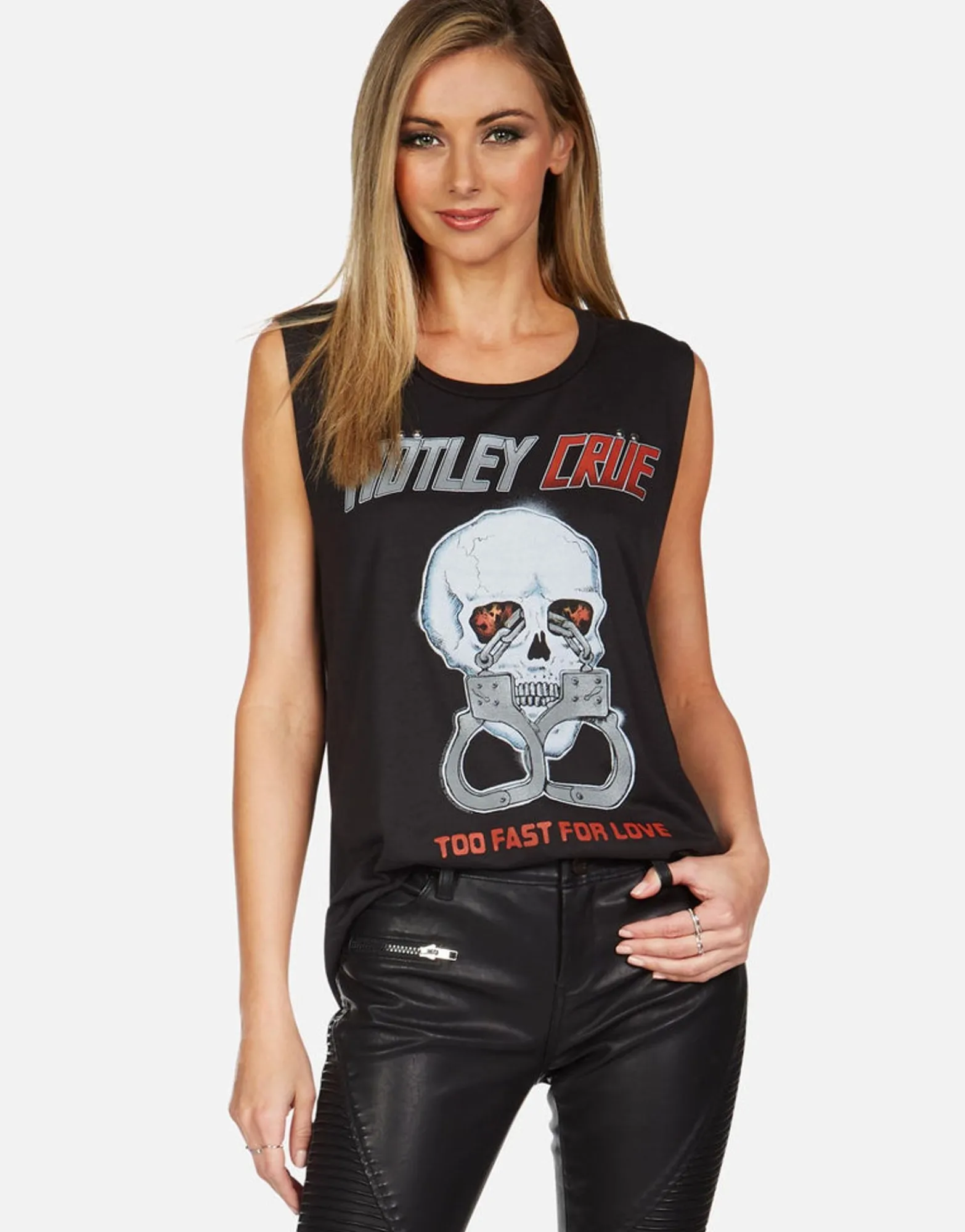 Outlet Motley Crue Too Fast For Love Scoop Neck Muscle Tank | Women Tanks