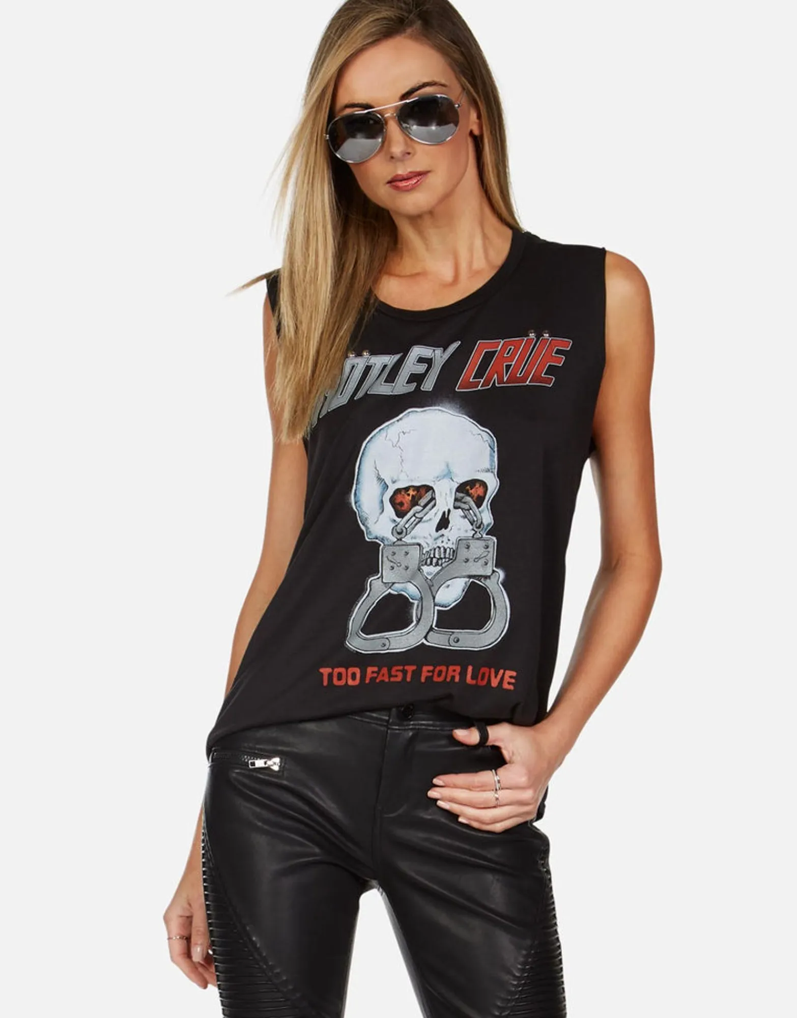 Outlet Motley Crue Too Fast For Love Scoop Neck Muscle Tank | Women Tanks